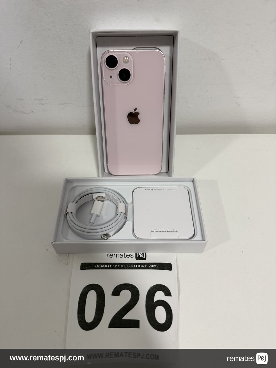 Apple iPhone 13 mini 128GB Rosado Reacondicionado