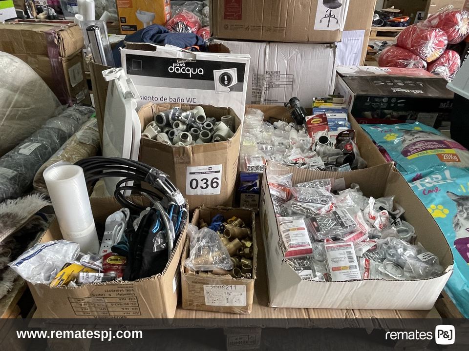 PALLET VARIEDAD DE ARTICULOS DE FERRETERIA