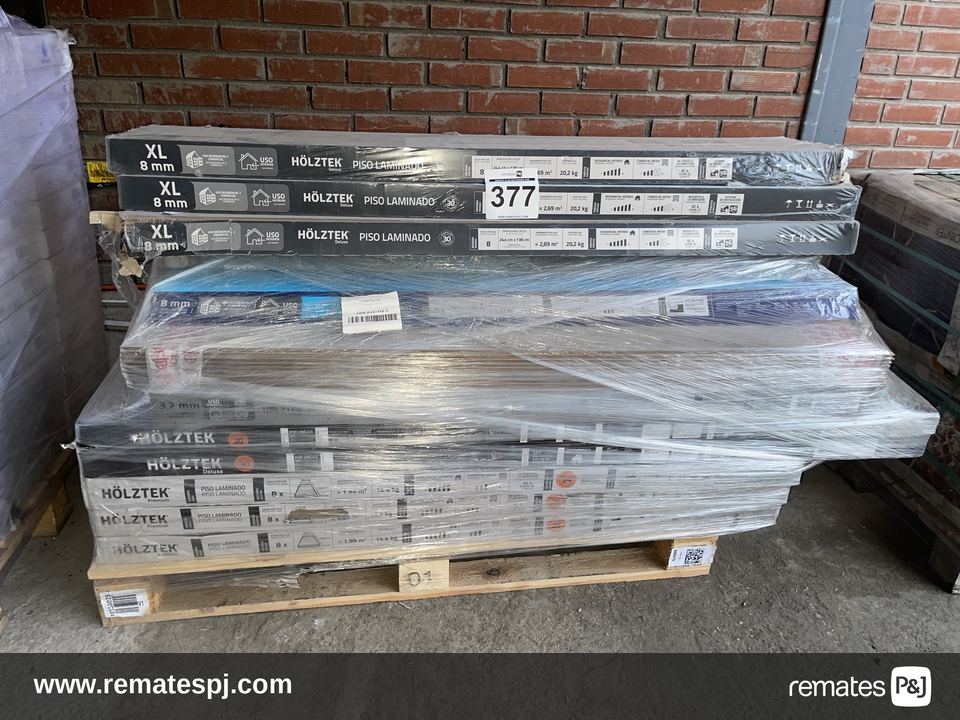 Pallet pisos laminados y vinílicos