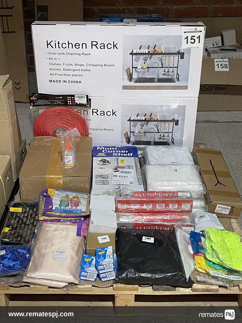 PALLET VARIEDAD DE ARTICULOS PARA EL HOGAR