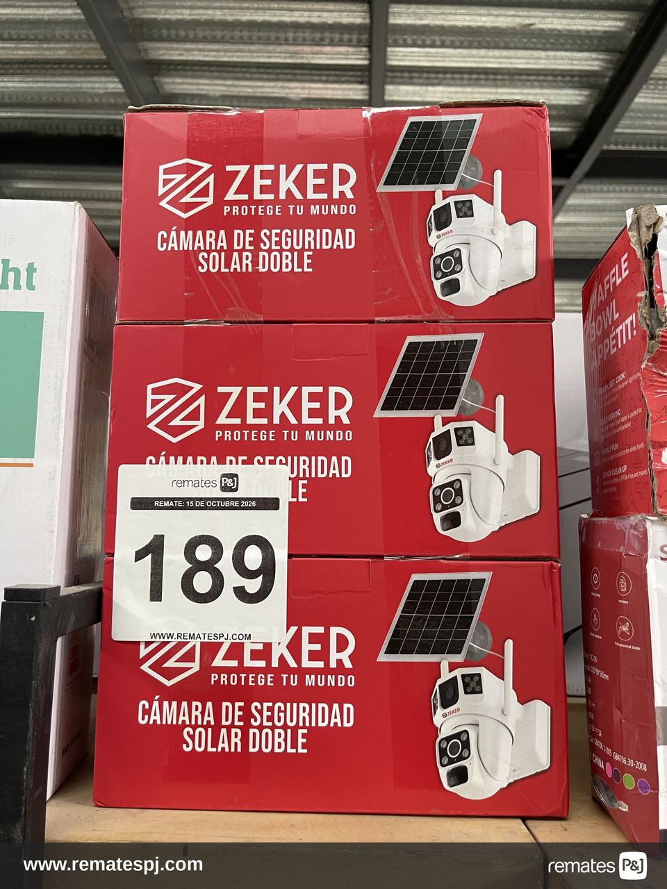 Variedad de Cámaras de Seguridad