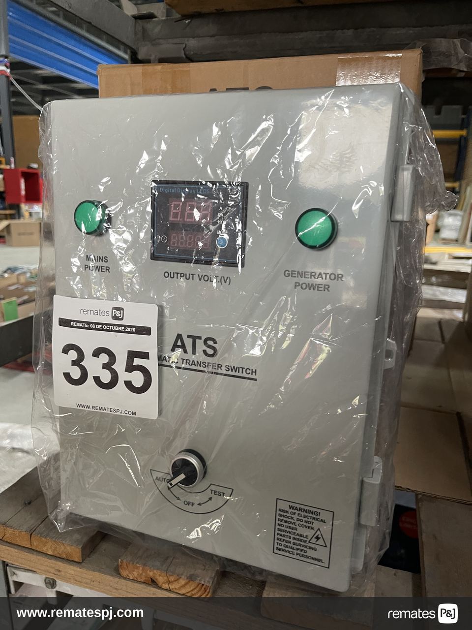 Tablero de transferencia automática (ATS)