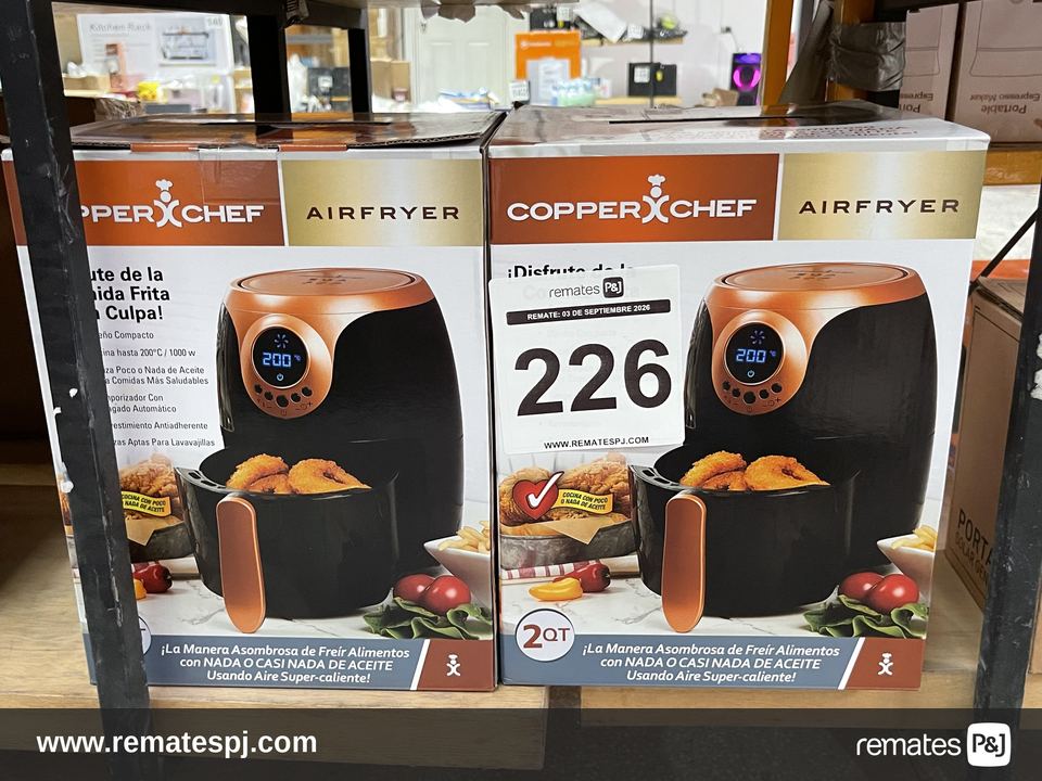 FREIDORA DE AIRE COPPERCHEF