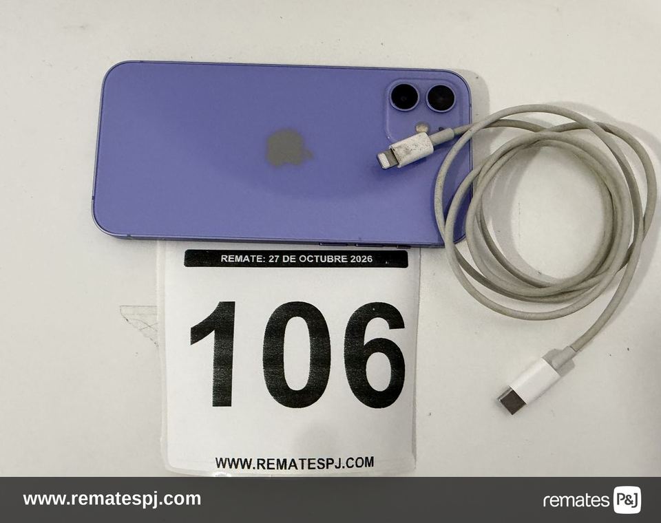 Apple iPhone 12 128 GB Púrpura - Reacondicionado