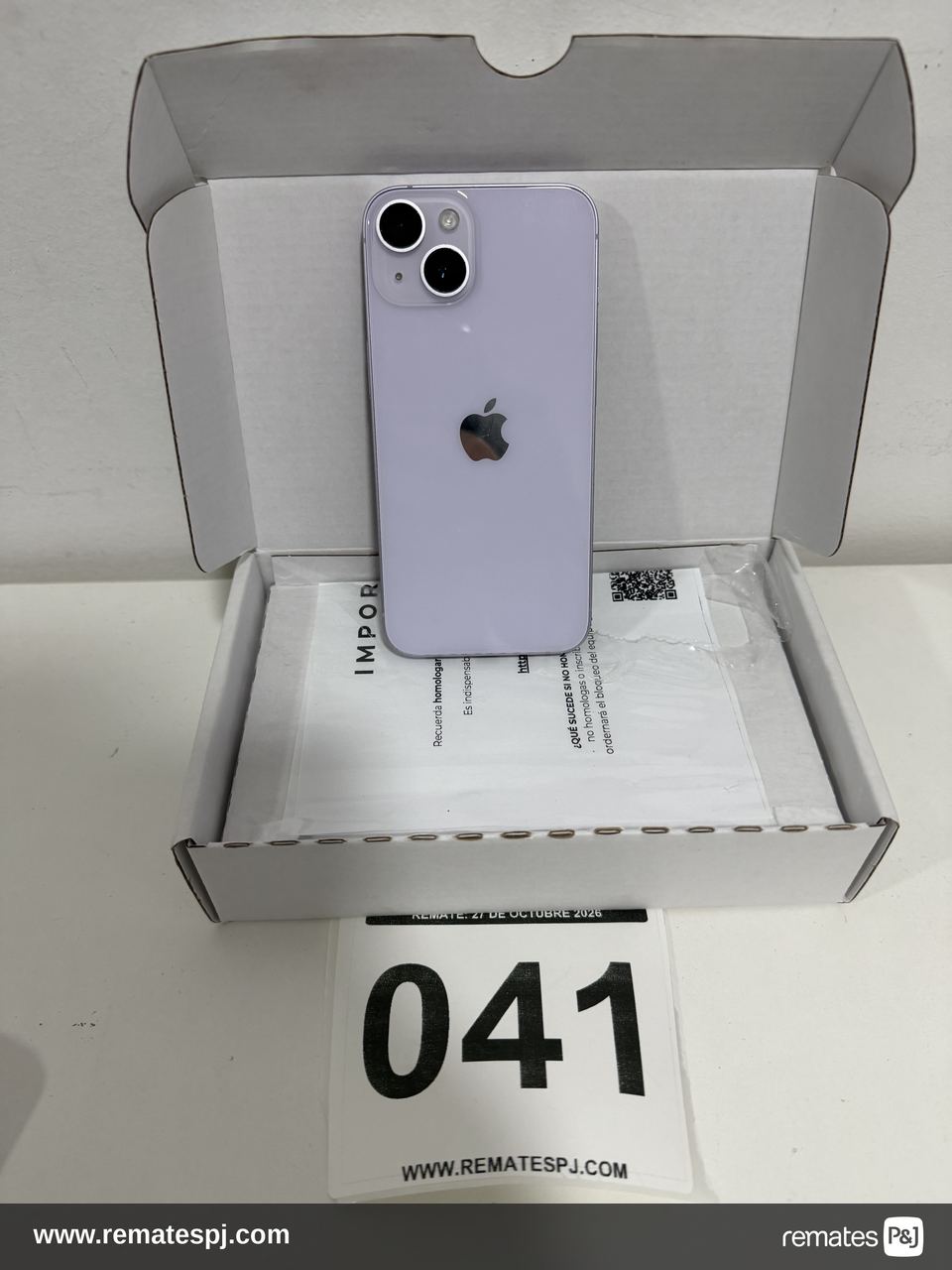 iPhone 14 128GB Morado Reacondicionado