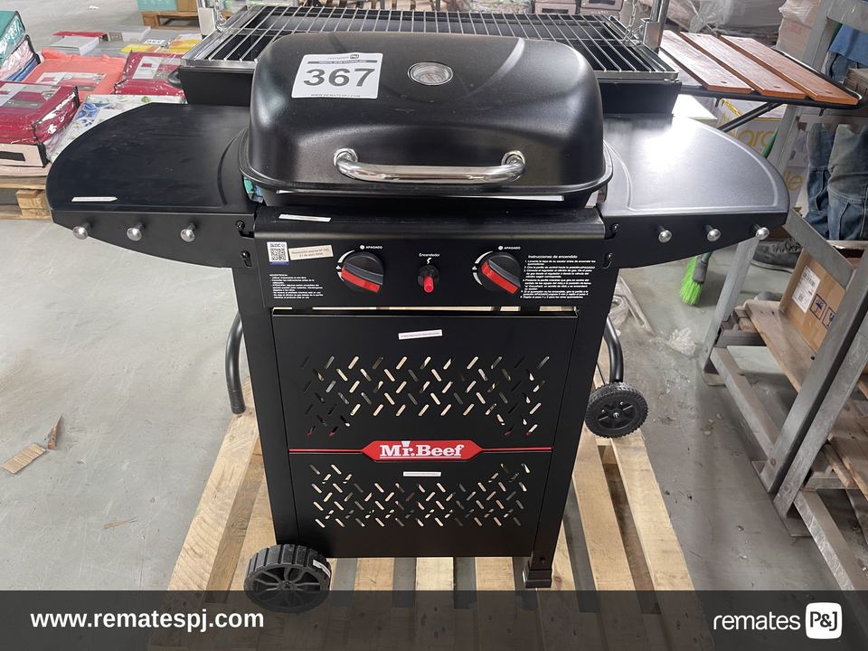 Parrilla a gas 2 quemadores Mr.Beef