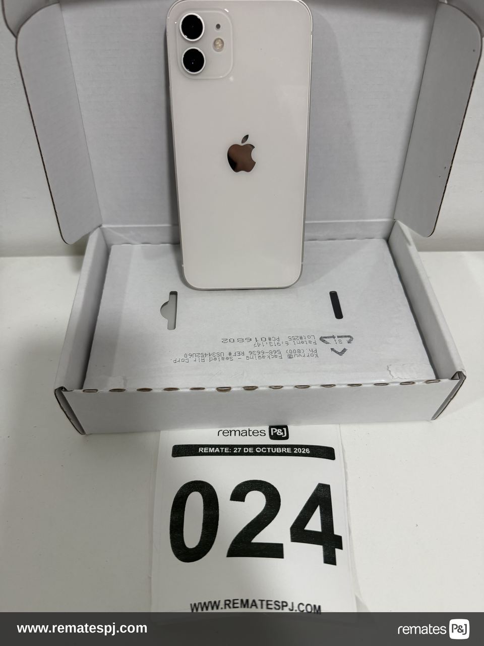 iPhone 12 64GB Negro Reacondicionado
