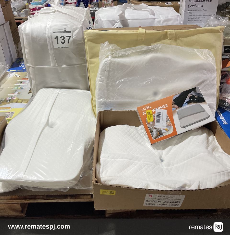 Pallet Variedad de Articulos de Ropa para Cama