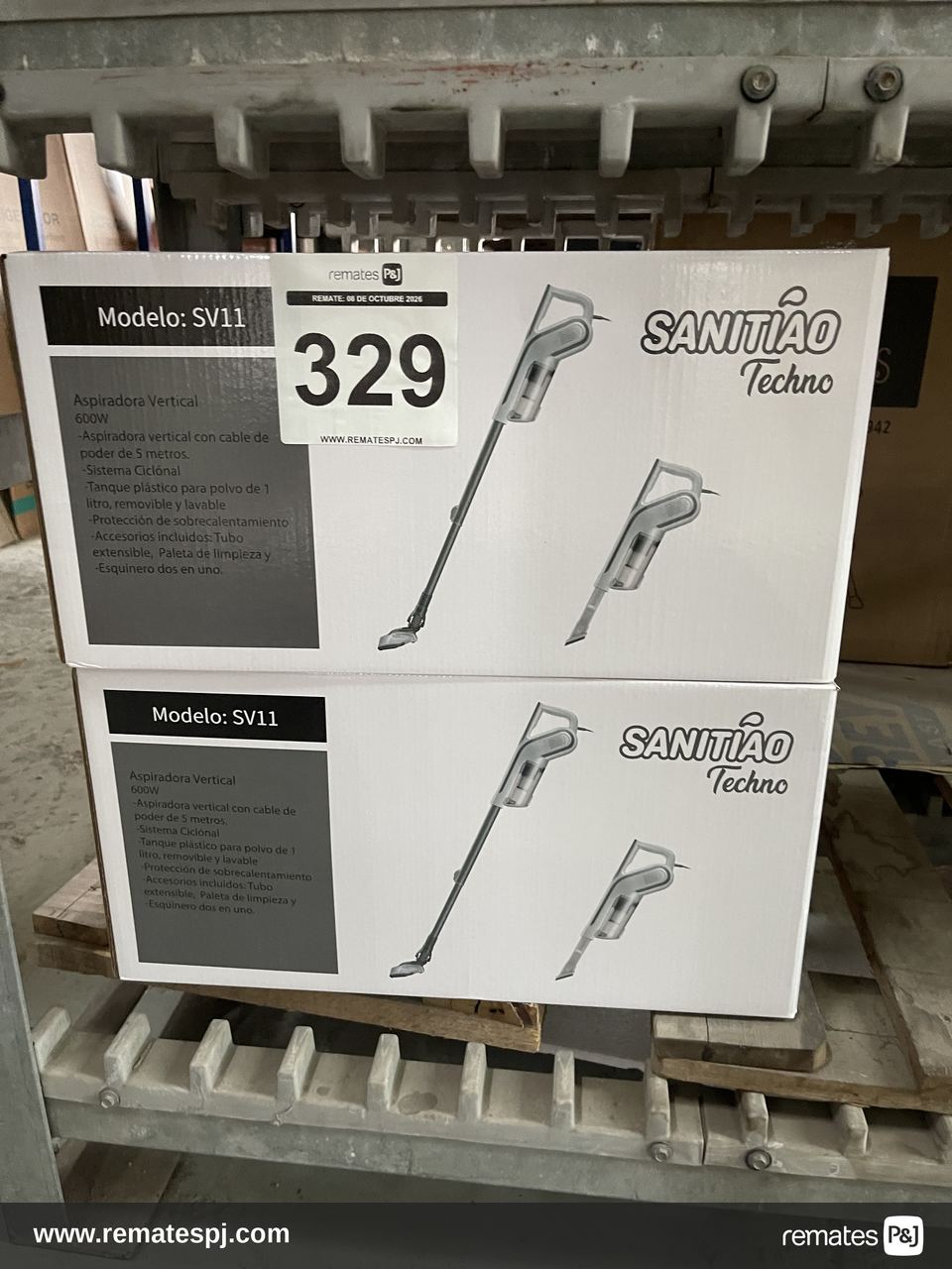 Aspiradoras verticales Sanitiao Techno