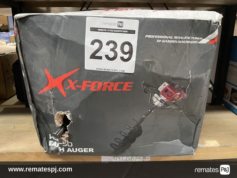 Ahoyador Barreno +3 Brocas + Extensión Licencia Japonés 52cc
