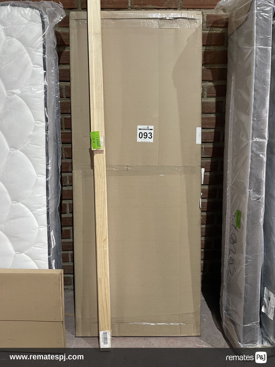 PUERTA PINOFINGER 2PANEL.RANCO 80X200CM + MARCO EN MADERA