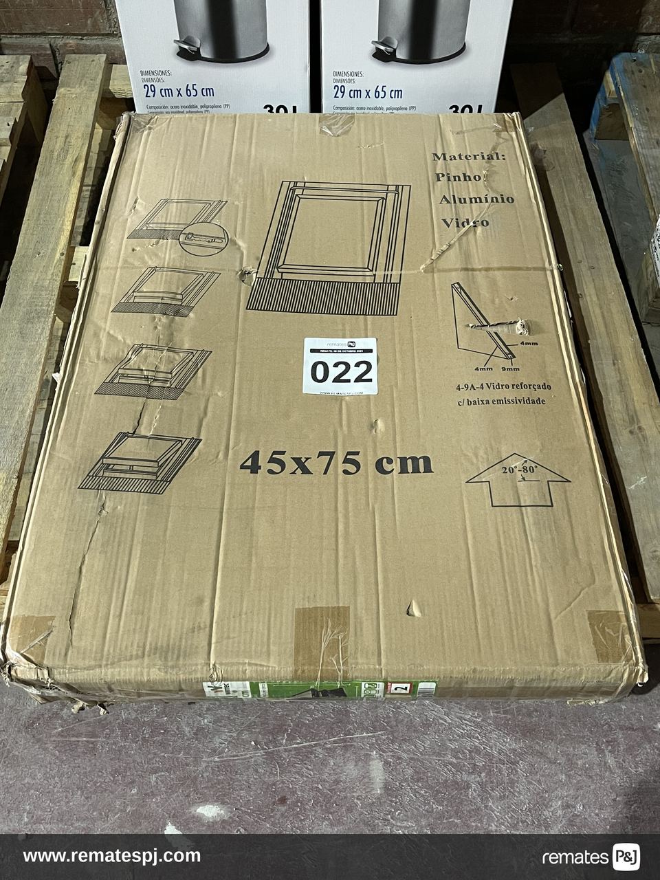 Ventana Para Techo Inclinado 45 x 75