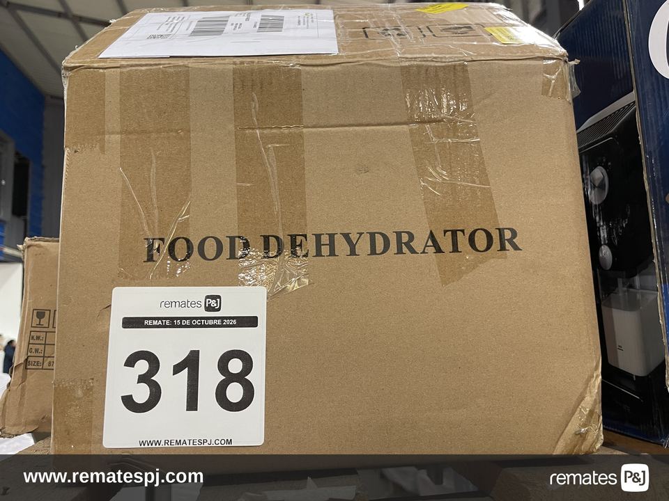 Máquina deshidratadora de alimentos