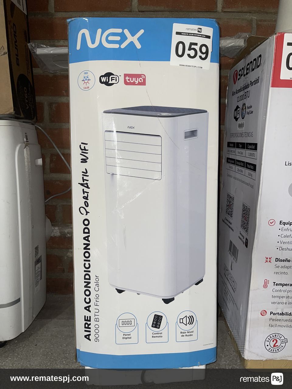 Aire Acondicionado Portátil WIFI NEX