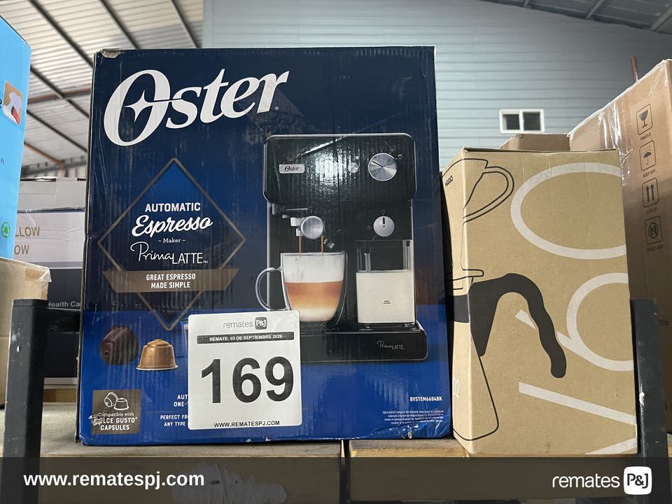 Cafetera Automatica Expresso Primalatte Oster + Set cafetera HARIO
