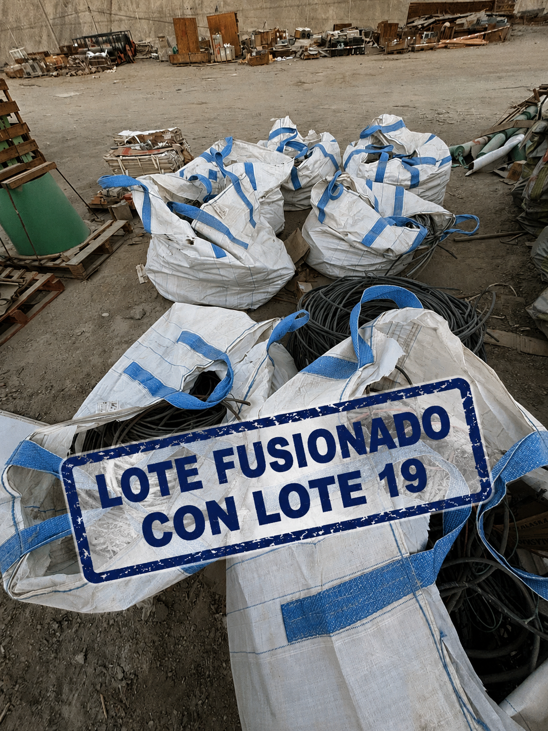 lote cable y cobre, fusionado con el lote 19