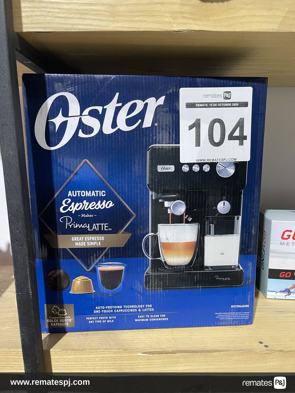 Cafetera Espresso Primalate OSTER
