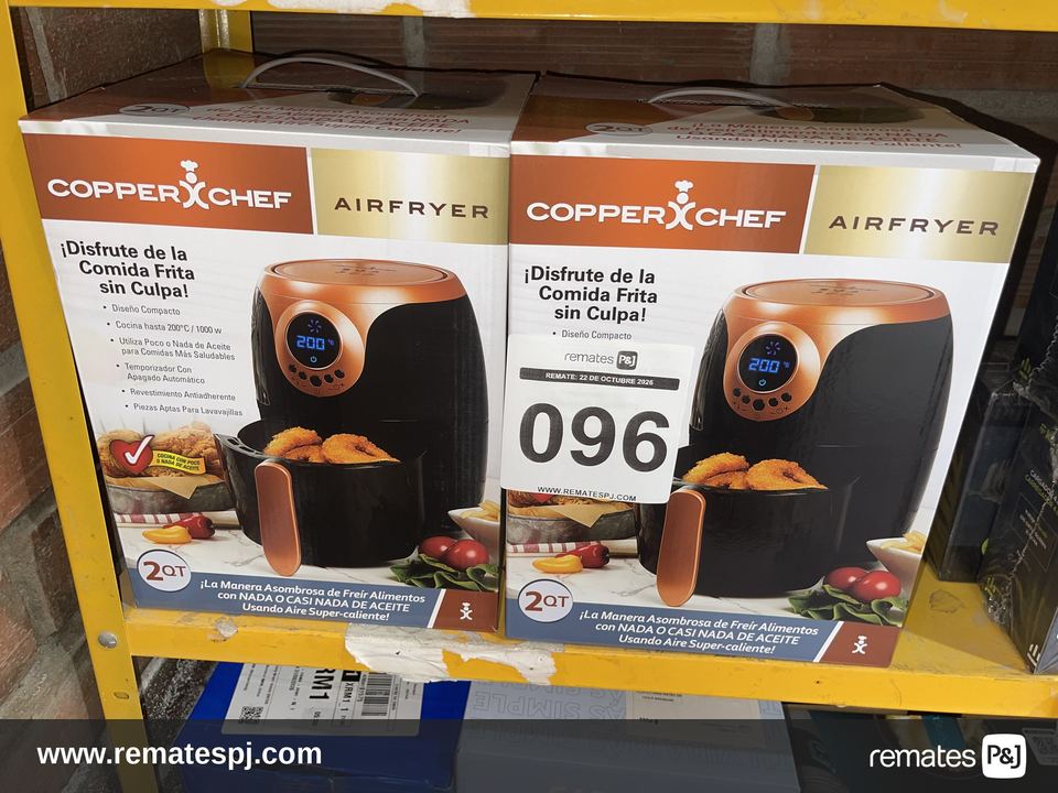 FREIDORA DE AIRE COPPERCHEF