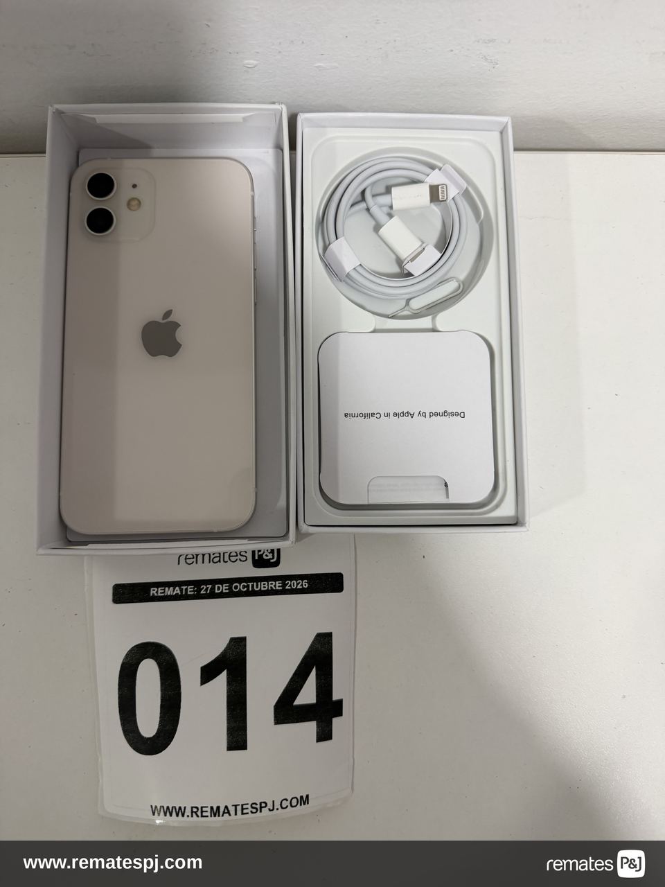Apple iPhone 12 128 GB Blanco - Reacondicionado