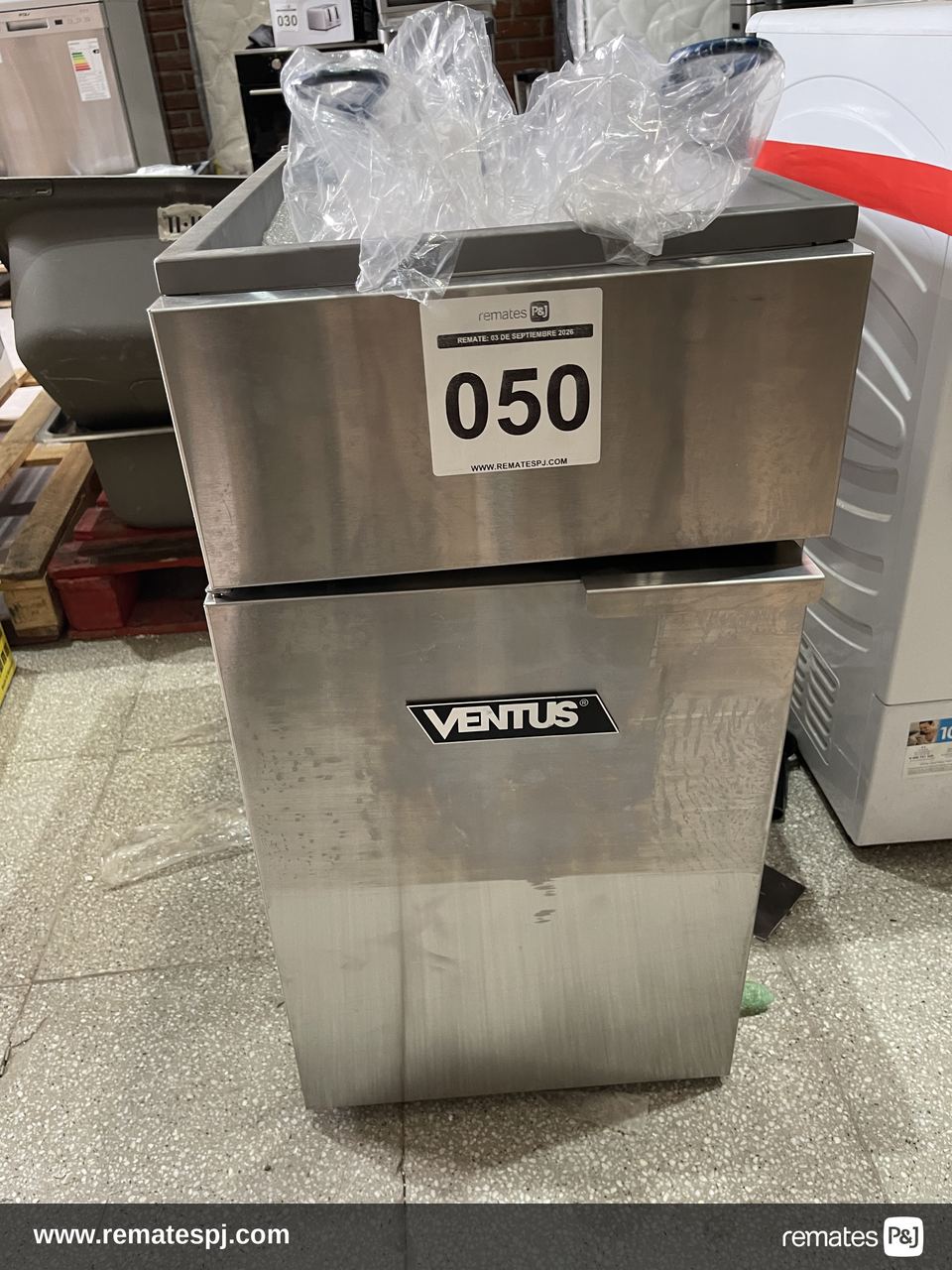 Freidora a Gas Industrial VENTUS