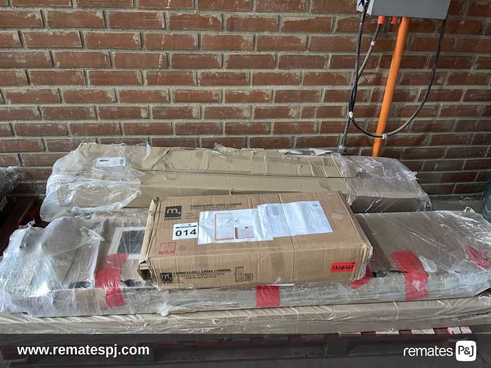 PALLET VARIEDAD DE MUEBLES PARA ARMAR (con detalle)