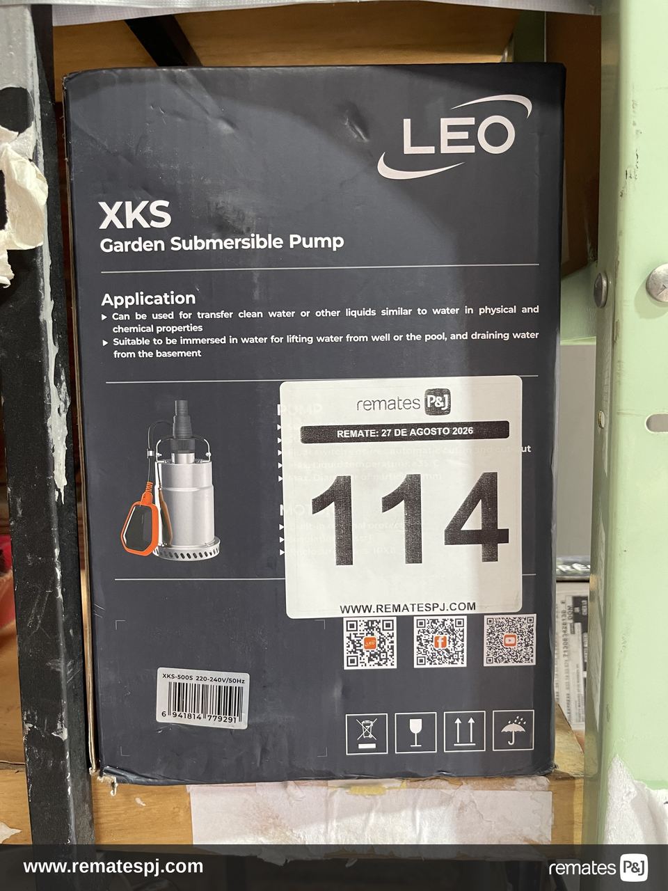 BOMBA SUMERGIBLE LEO XKS