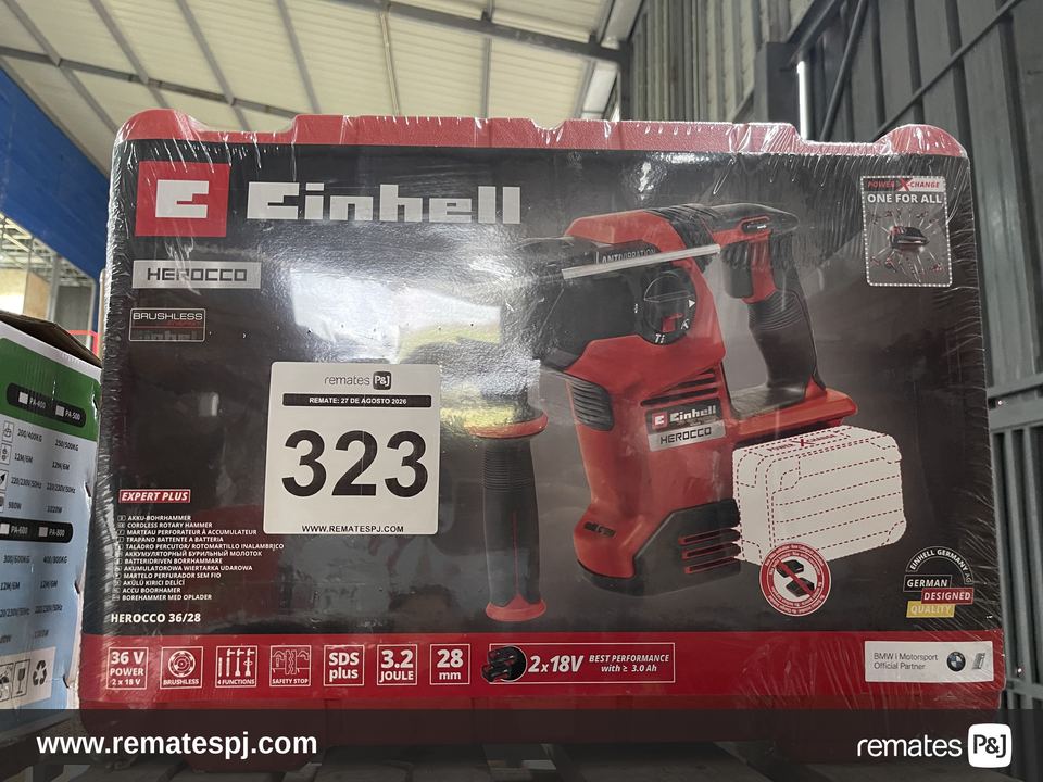 Rotomartillo electroneumático Einhell inalámbrico rojo