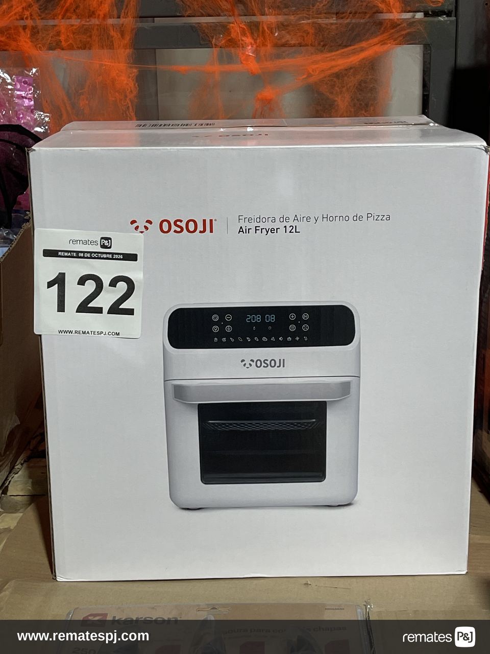 Freidora de Aire y Horno de Pizza 12L OSOJI