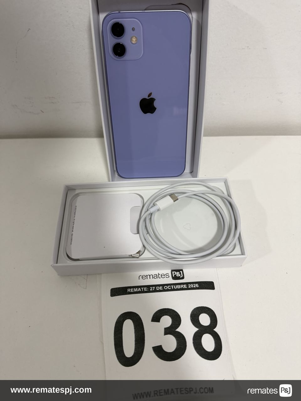 Apple iPhone 12 128 GB Púrpura - Reacondicionado