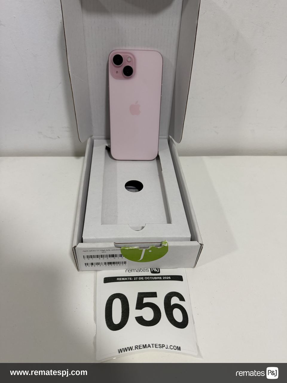 iPhone 15 128GB Rosado Reacondicionado eSIM