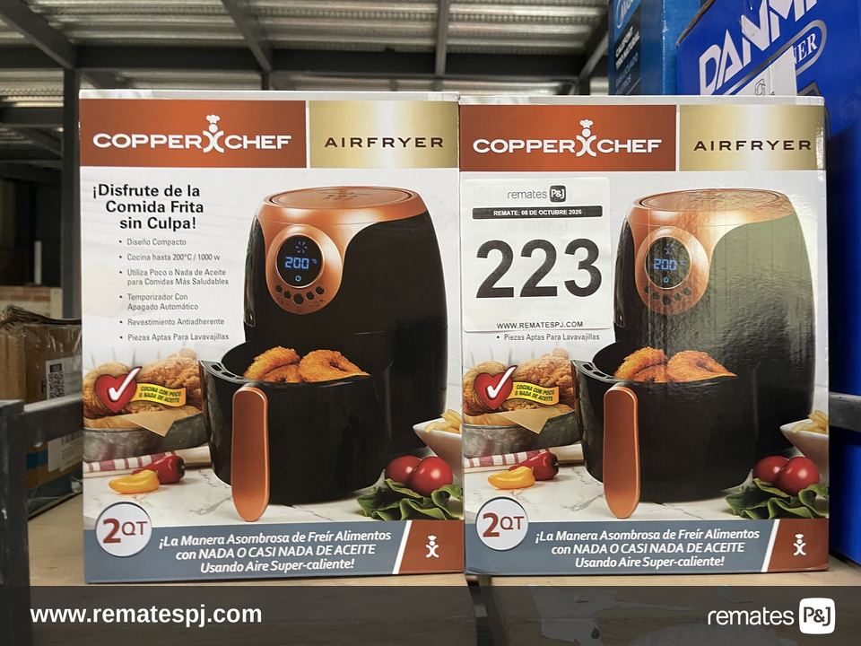 FREIDORA DE AIRE COPPERCHEF