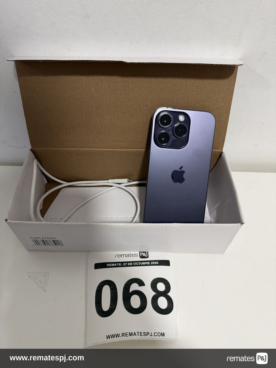 Apple Iphone 14 Pro 128GB Morado Reacondicionado eSim