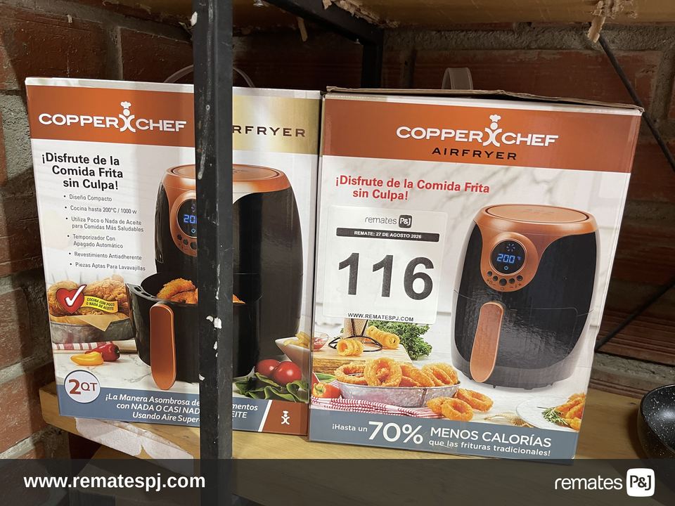 FREIDORA DE AIRE COPPERCHEF