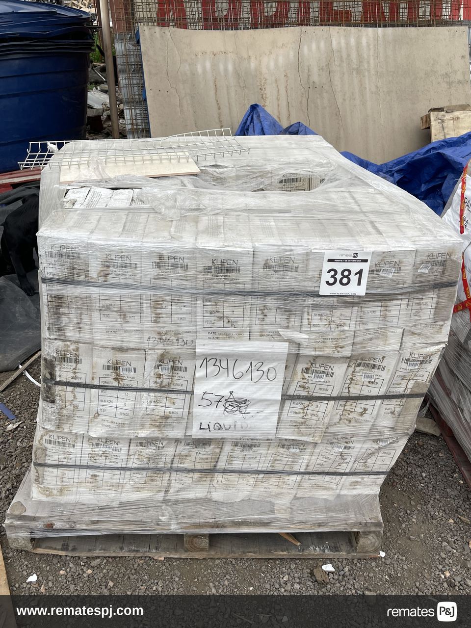 Pallet cerámica