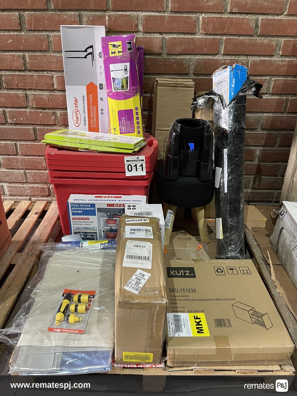 PALLET VARIEDAD DE ARTICULOS PARA EL HOGAR