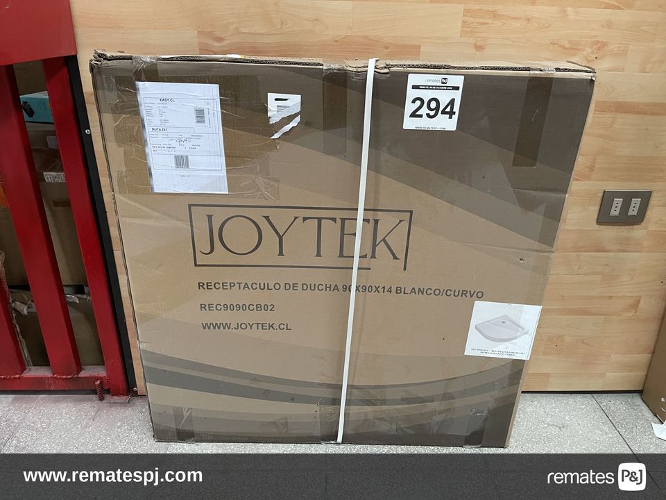 Receptáculo para Ducha Curvo Blanco Joytek 90x90x13 cm