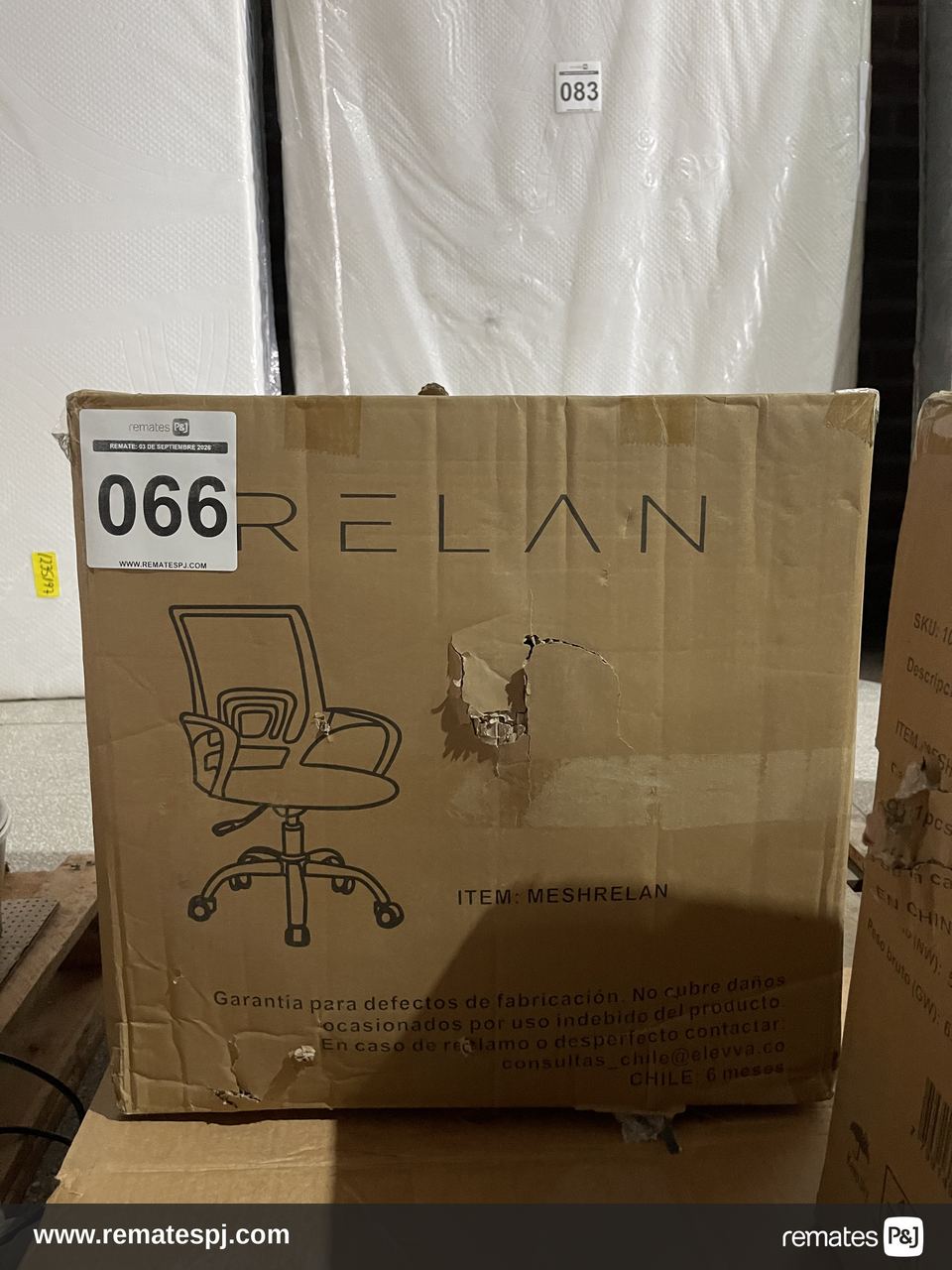 Silla de Oficina Mesh Relan Ergonómica Ejecutiva Giratoria