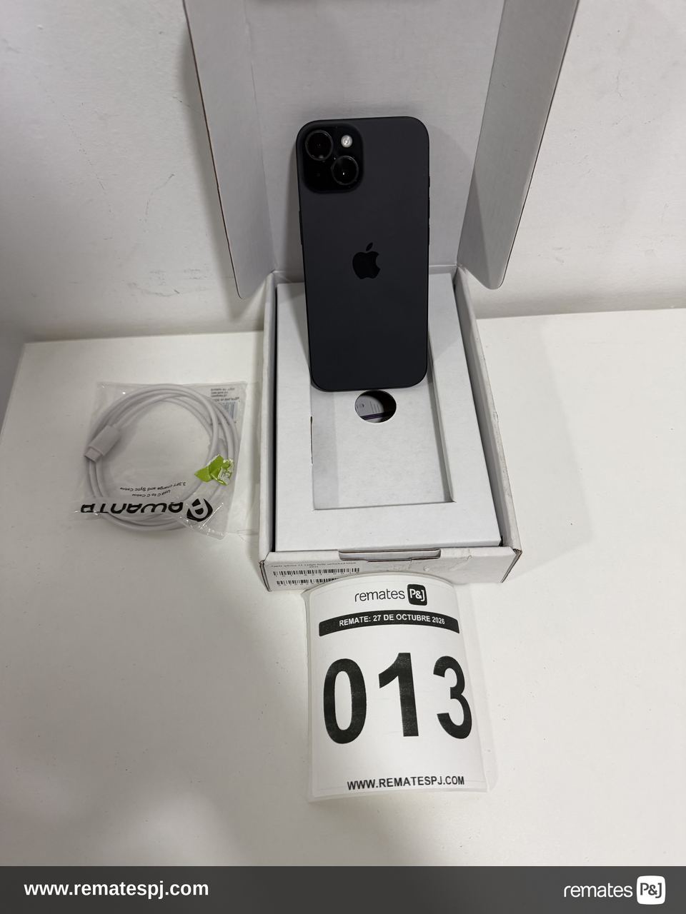 Apple iPhone 15 128 GB Black - Reacondicionado
