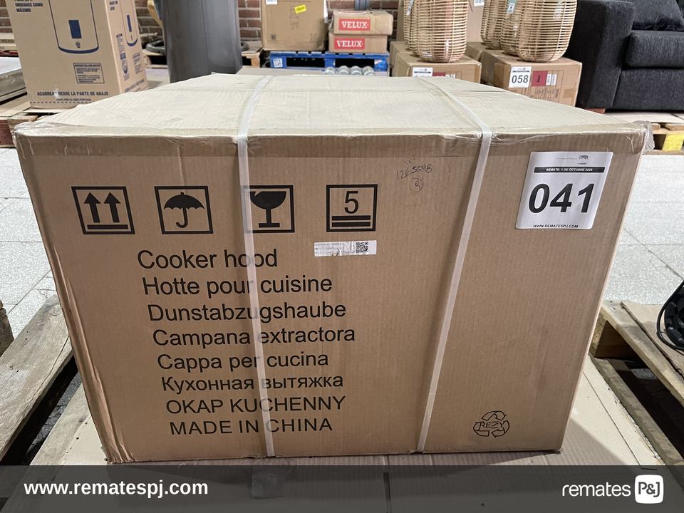 CAMPANA EXTRACTORA 202 W CURVET 60