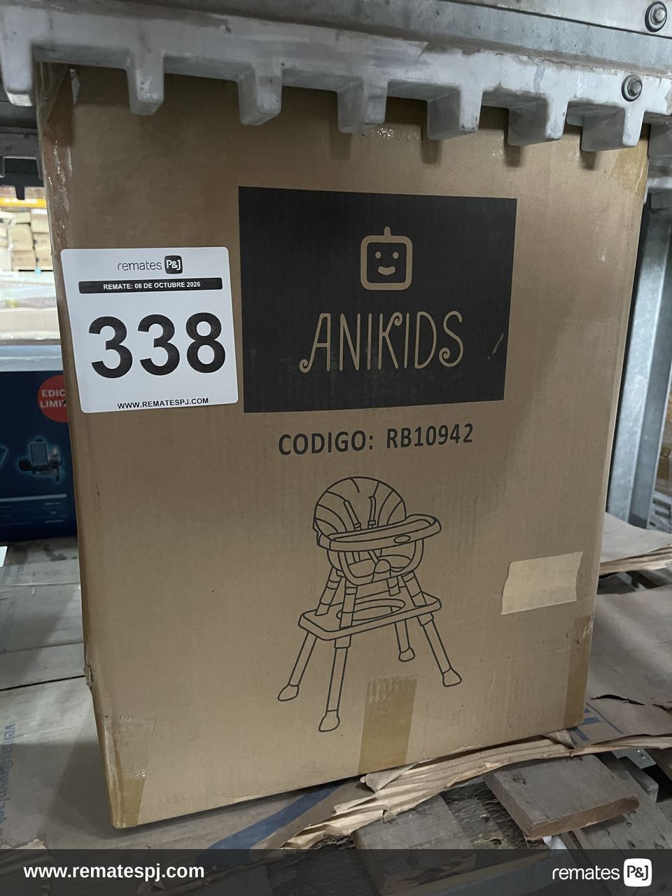 Silla de comer para bebé 7 funciones Anikids