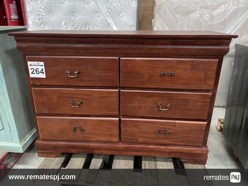 Comoda 6 caj Pintada