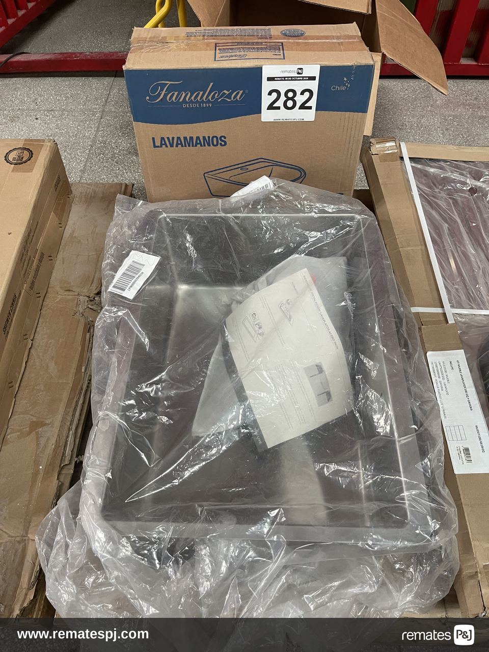 Platero Inox + Lavamanos Fanaloza