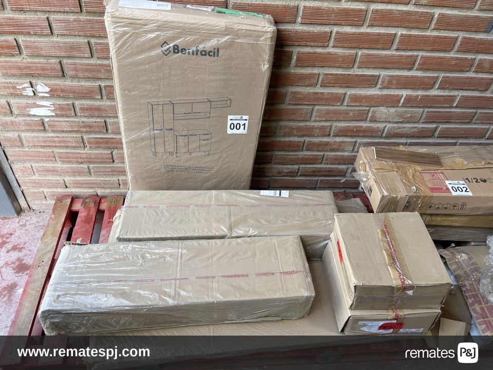 PALLET VARIEDAD DE MUEBLES CON DETALLE