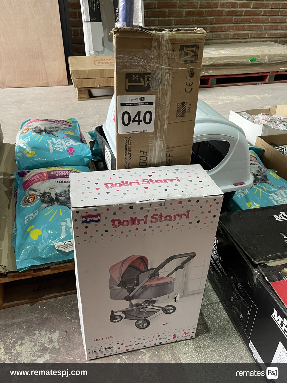COCHE MUL DOLL PRAM + SET DE FOOTBALL MASTER
