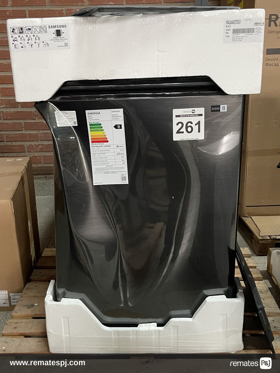 Lavadora Samsung Automatica Con detalle