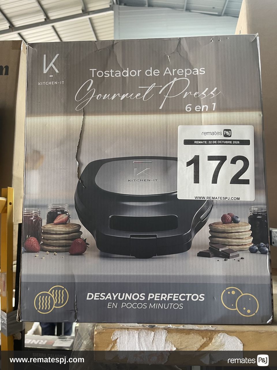 Tostador de Arepas KITCHEN-IT