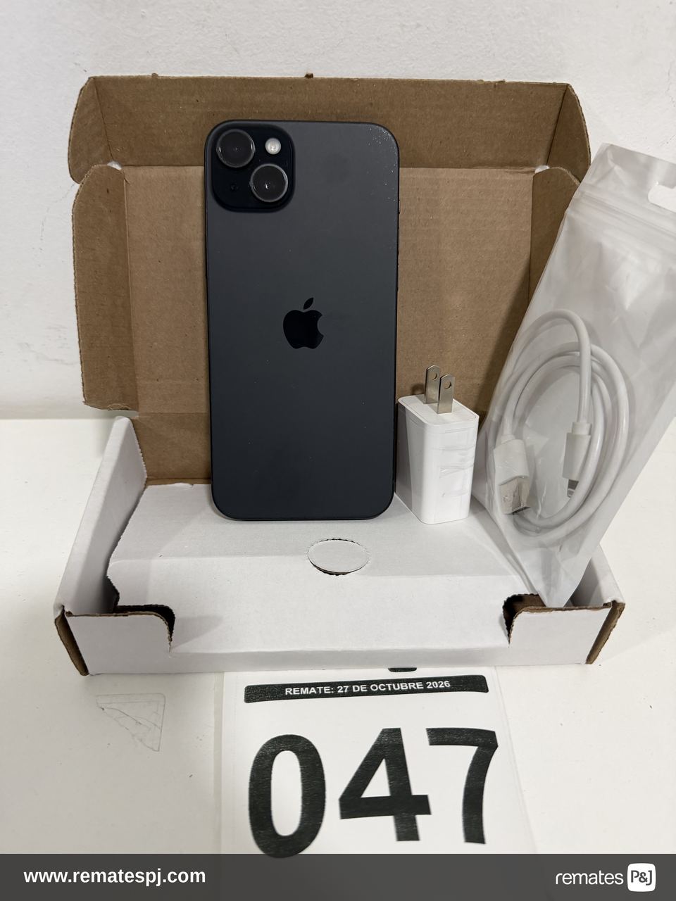 iPhone 15 Plus 128GB Negro Reacondicionado