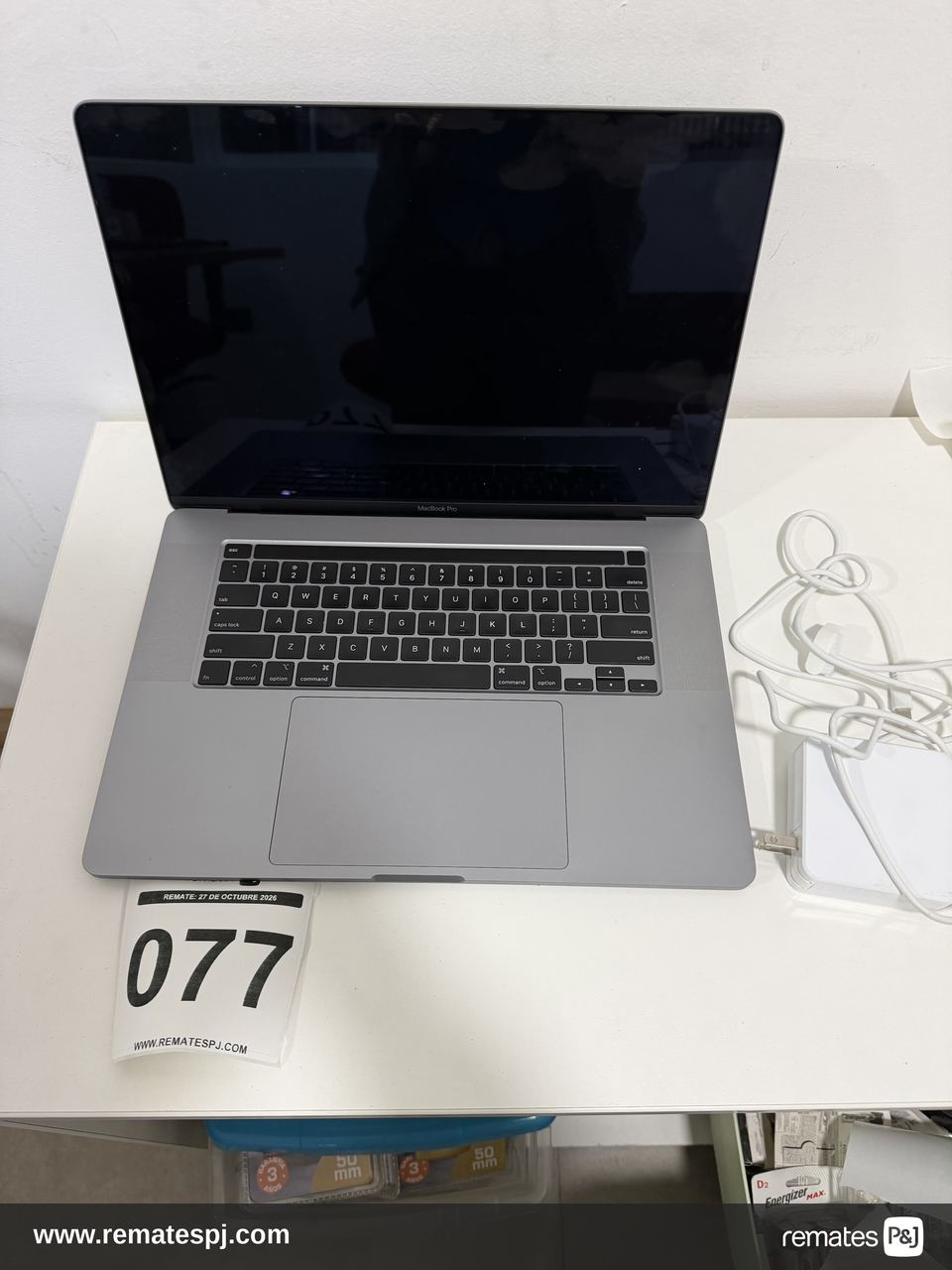 Apple MacBook Pro 2019 16" Intel Core i7 Gris Espacial 16GB RAM 512GB SSD Reacondicionado