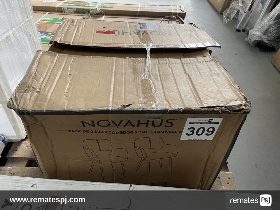 Pack de 2 Silla Comedor Sitial Cromwell Café.