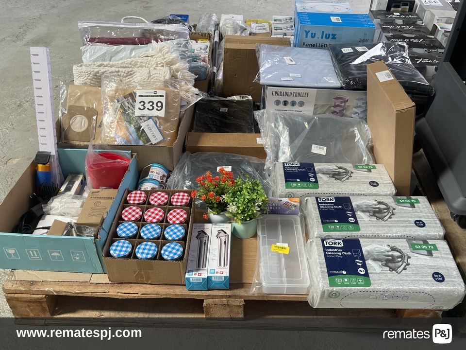 Pallet variedad productos de hogar